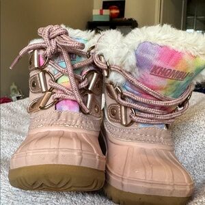 Khombu Toddler' Multicolor Winter Boots